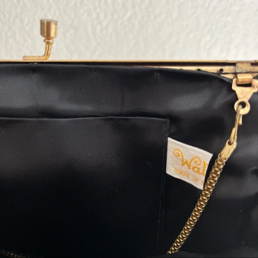 Beaded Clutch Small Handbag Purse Made in Hong Kong - Picture 9 of 10